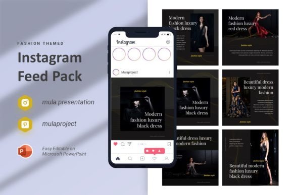 Download Fashion  - Instagram Feed Template - Insta Collection