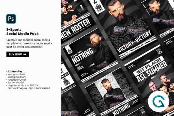 Download E-Sports Social Media Pack - Social Collection