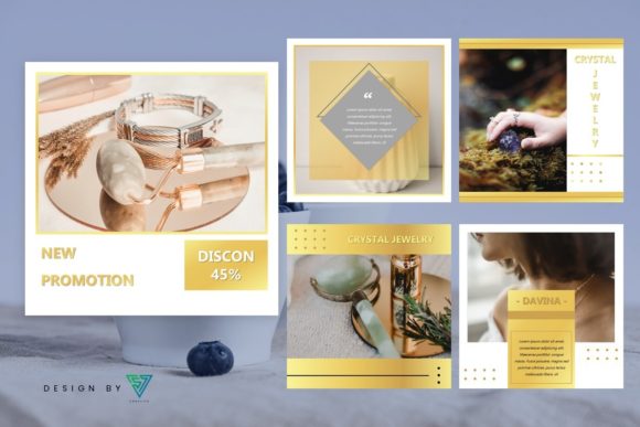 Download Template Instagram Business - #Jewelry6 - Insta Collection