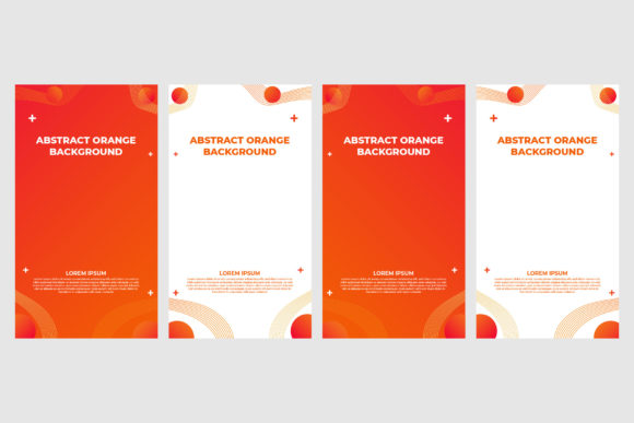 Download Orange Instagram Stories Template - Insta Collection