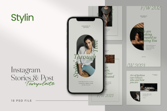 Download Stylin Minimalist Social Media Template - Social Collection