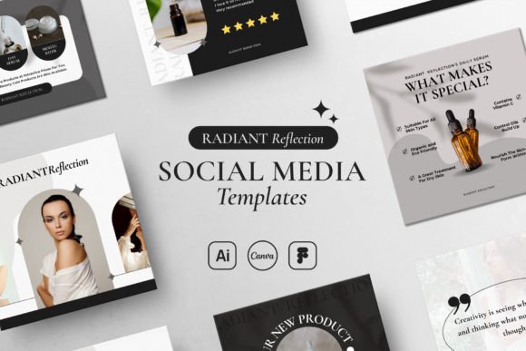 Download Radiant Reflection Social Media Template - Social Collection