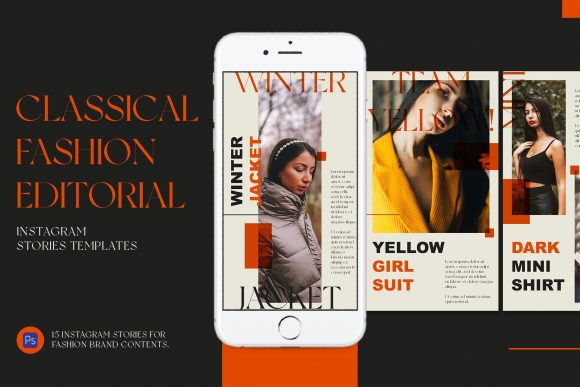 Download Classical Fashion Editorial Insta Story - Premium Bundle