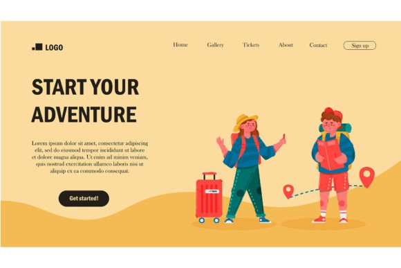 Download Travel Agency Landing Page - Page Collection