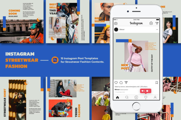 Download Instagram Streetwear Fashion Post - Insta Collection