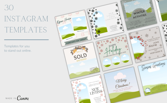 Download 30 Real Estate Christmas Instagram Post - Insta Collection
