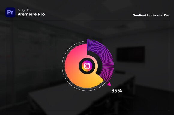 Download Social Media Chart | Premiere Pro - Social Collection