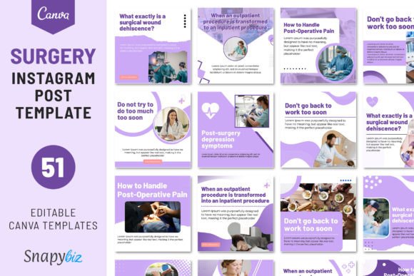 Download Post Surgery Instagram Post Template - Insta Collection