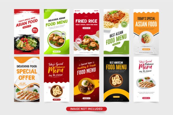 Download Food Menu Social Media Story Design - Social Collection