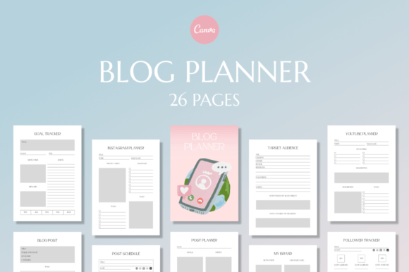 Download Blog Planner Template | Social Media - Social Collection