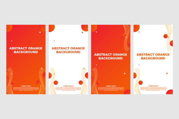 Download Orange Instagram Stories Template - Insta Collection