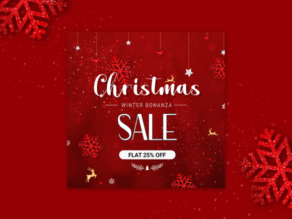 Download Merry Christmas Social Media Creatives - Social Collection