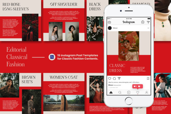 Download Editorial Fashion Instagram Post - Insta Collection