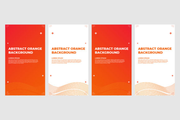 Download Orange Instagram Stories Template - Insta Collection