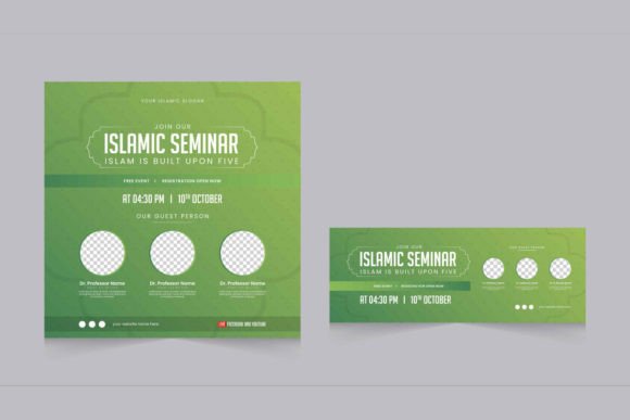 Download Islamic Webinar Social Media Template - Social Collection