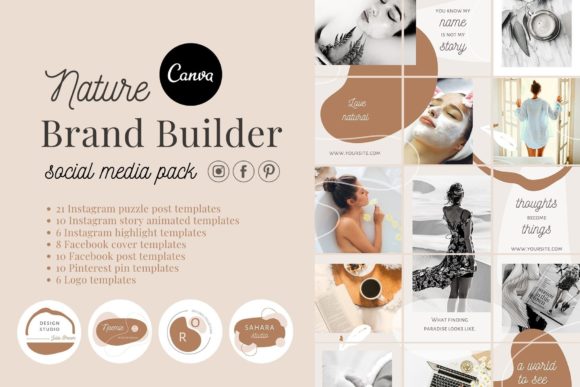 Download Canva Branding Kit Social Media Pack - Social Collection