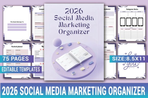 Download 2026 Social Media Marketing Organizer - Social Collection