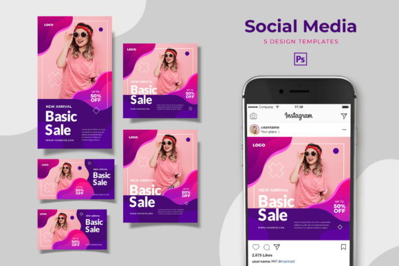Download Social Media Pack. - Social Collection