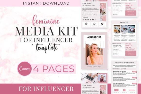 Download 4 Page Media Kit Template - Page Collection