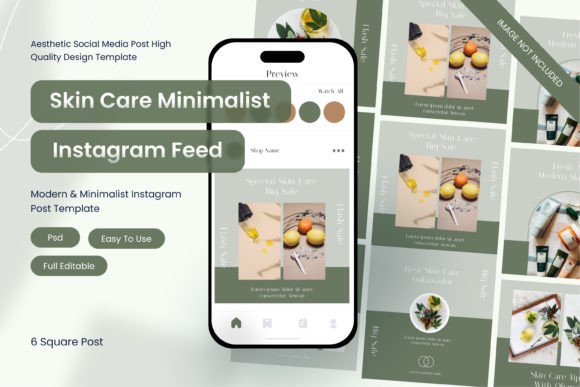 Download Set Instagram Post Bundle Figma Template - Insta Collection