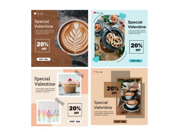 Download Instagram Template Valentine Food - Insta Collection